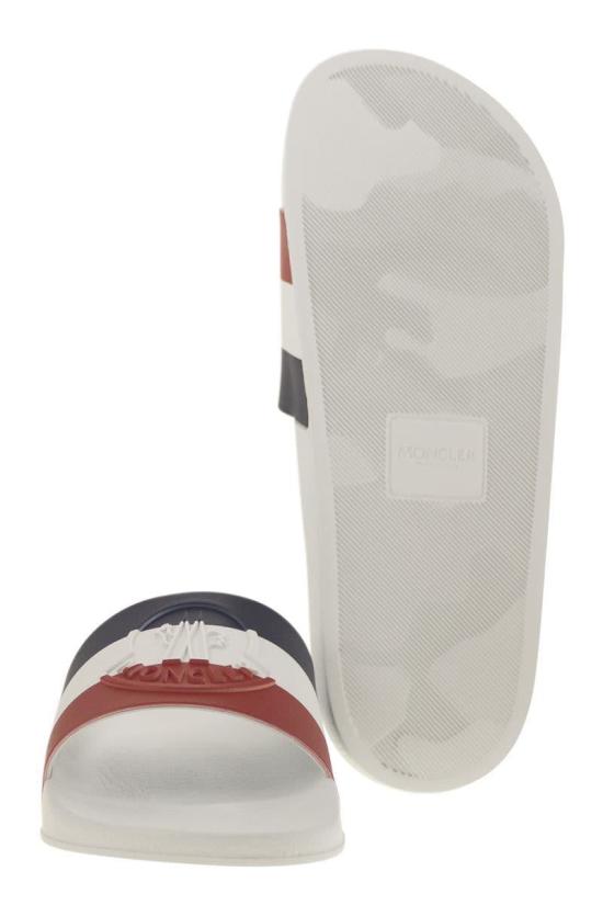  몽클레어 뮬/슬리퍼 K109A4C0002001A49 002 WHITE - MONCLER