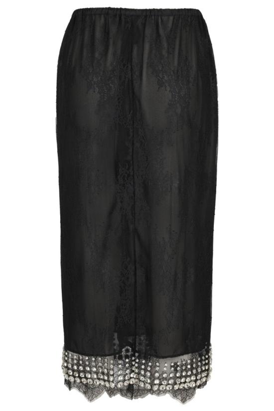  Chb Christian Boaro 미디 스커트 SK09 EM11 092 Black - CHB CHRISTIAN BOARO