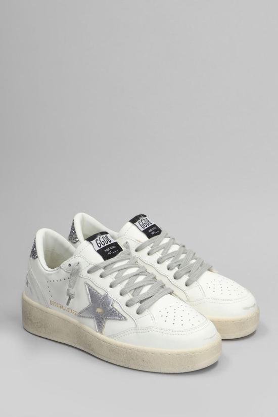 25FW 골든구스 뮬/슬리퍼 413456 GWF00804F006966 WHITE - GOLDEN GOOSE