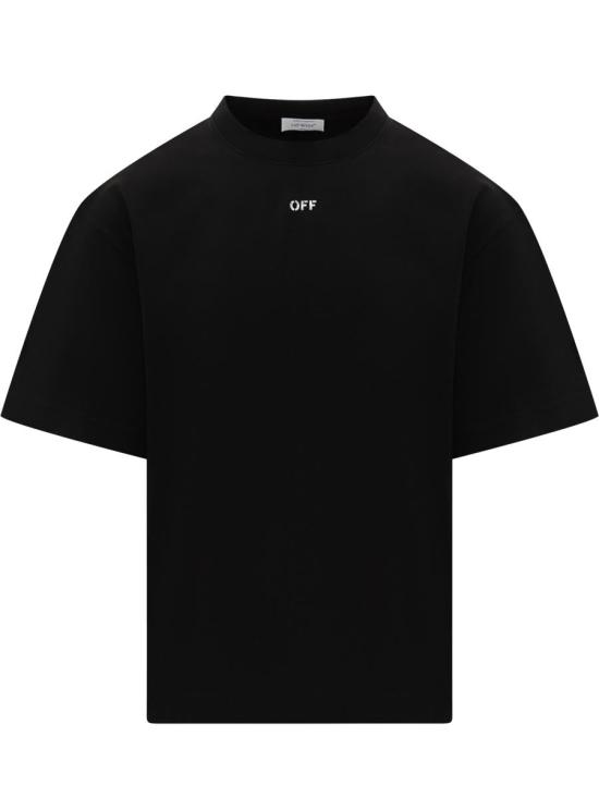 25FW 오프화이트 탑 OMAA120F25JER008 1001 Black