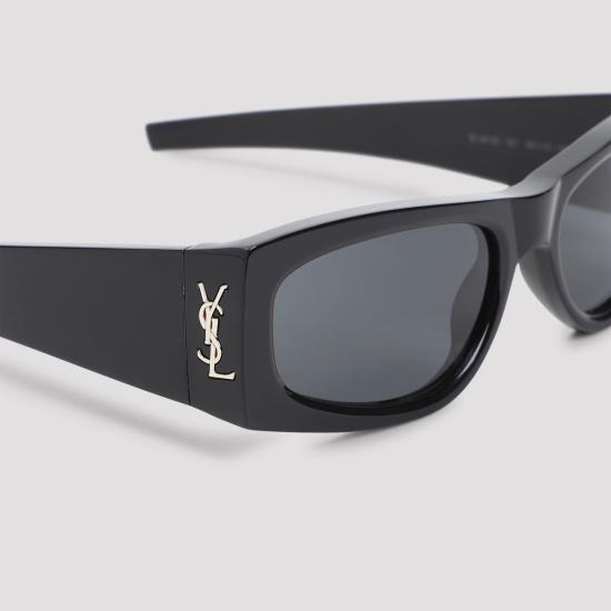 25FW 생로랑 안경 803745 Y9956 1000 Black - SAINT LAURENT