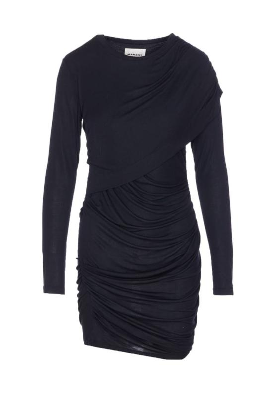 25FW 이자벨마랑에뚜왈 숏 원피스 RO0842FAC3K01E01BK Black