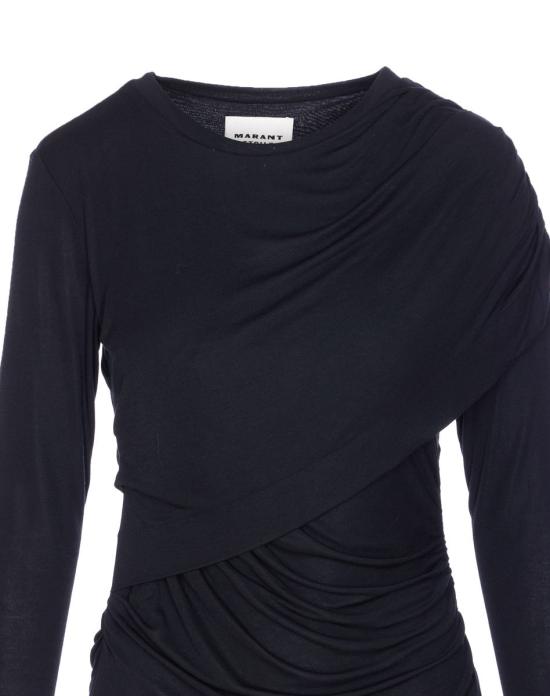 25FW 이자벨마랑에뚜왈 숏 원피스 RO0842FAC3K01E01BK Black - ISABEL MARANT ETOILE