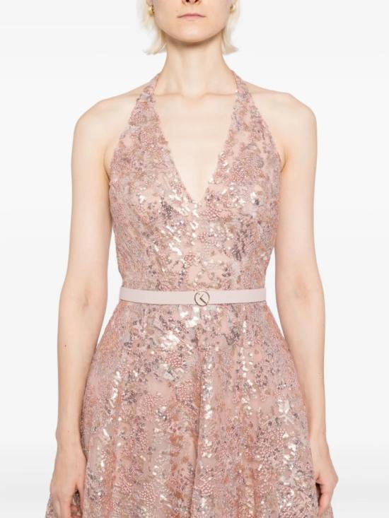  사이드 코베이시 롱 원피스 자수 롱드레스 - SAIID KOBEISY