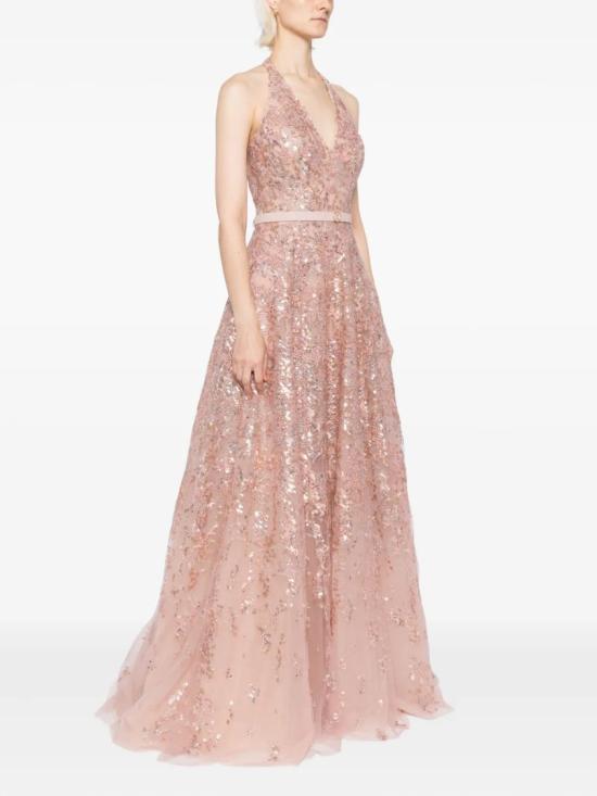  사이드 코베이시 롱 원피스 자수 롱드레스 - SAIID KOBEISY