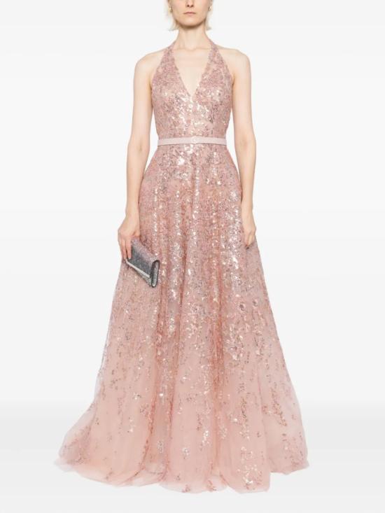  사이드 코베이시 롱 원피스 자수 롱드레스 - SAIID KOBEISY