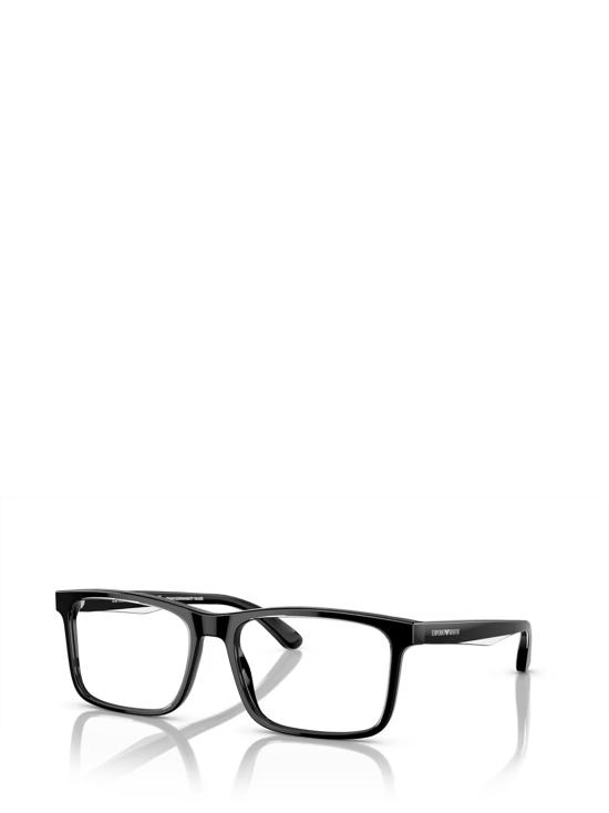 25FW 엠포리오 아르마니 안경 EA3227 6051 SHINY BLACK TOP CRYSTAL - EMPORIO ARMANI
