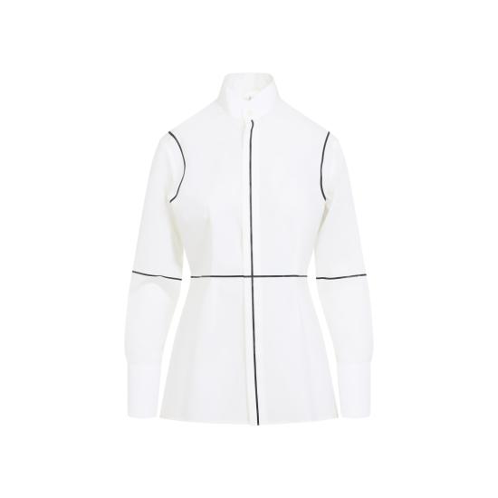 25FW MM6 메종마르지엘라 긴팔 티셔츠 S52DT0055 M35256 White