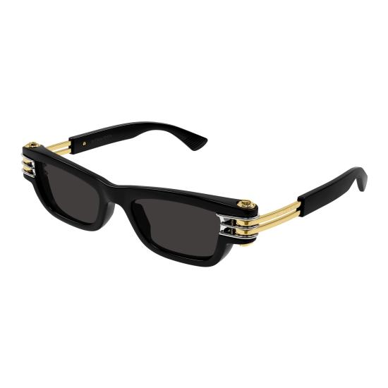 25FW 보테가베네타 선글라스 BV1308S 001 BLACK GOLD GREY - BOTTEGA VENETA