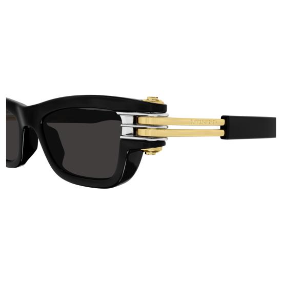 25FW 보테가베네타 선글라스 BV1308S 001 BLACK GOLD GREY