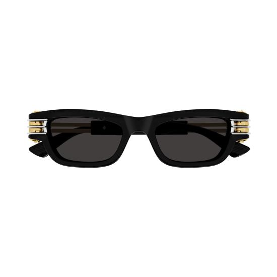 25FW 보테가베네타 선글라스 BV1308S 001 BLACK GOLD GREY - BOTTEGA VENETA