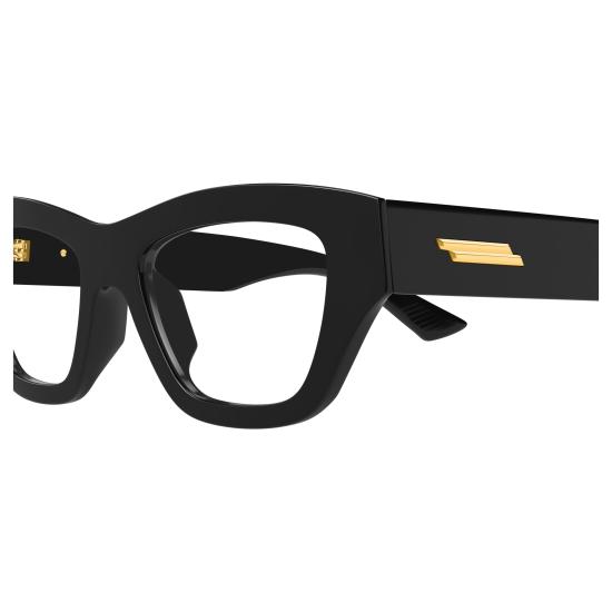25FW 보테가베네타 안경 BV1360O 005 BLACK BLACK TRANSPARENT