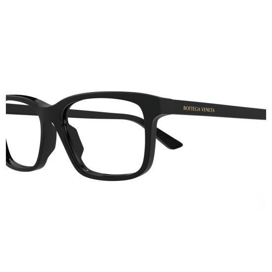 25FW 보테가베네타 안경 BV1314O 001 BLACK BLACK TRANSPARENT - BOTTEGA VENETA