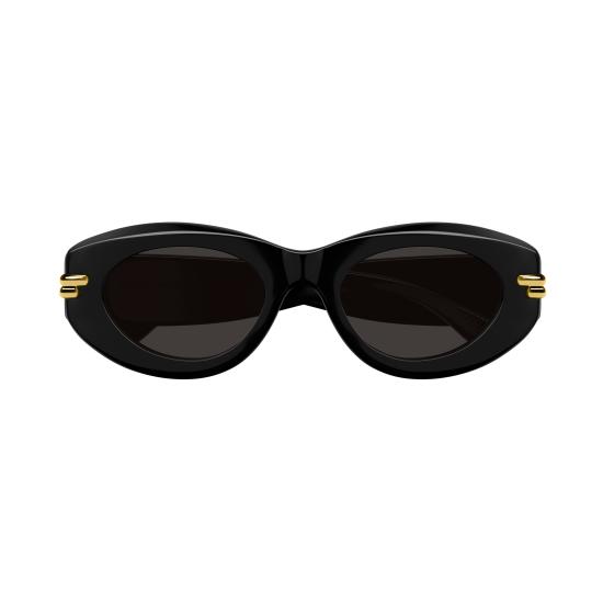 25FW 보테가베네타 선글라스 BV1322S 001 BLACK BLACK GREY - BOTTEGA VENETA