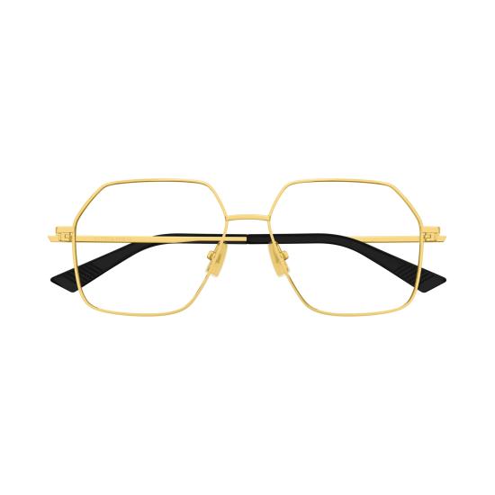 25FW 보테가베네타 안경 BV1332O 001 GOLD GOLD TRANSPARENT - BOTTEGA VENETA
