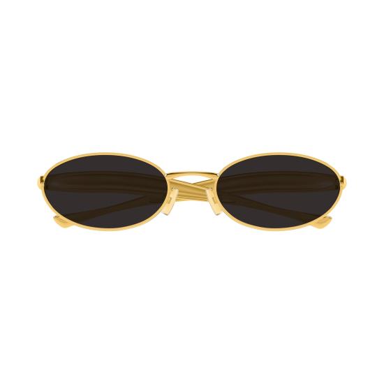 25FW 보테가베네타 선글라스 BV1386S 001 GOLD GOLD GREY - BOTTEGA VENETA