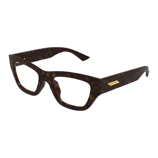 25FW 보테가베네타 안경 BV1360O 003 HAVANA HAVANA TRANSPARENT - BOTTEGA VENETA