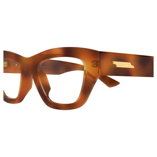 25FW 보테가베네타 안경 BV1360O 006 HAVANA HAVANA TRANSPARENT - BOTTEGA VENETA