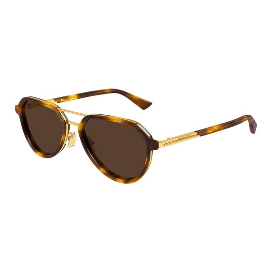25FW 보테가베네타 선글라스 BV1373S 002 HAVANA GOLD BROWN