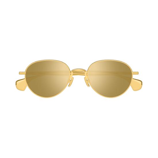 25FW 보테가베네타 선글라스 BV1396S 002 GOLD GOLD GOLD - BOTTEGA VENETA