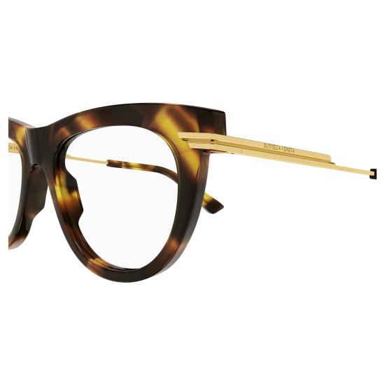 25FW 보테가베네타 안경 BV1297O 002 HAVANA GOLD TRANSPARENT