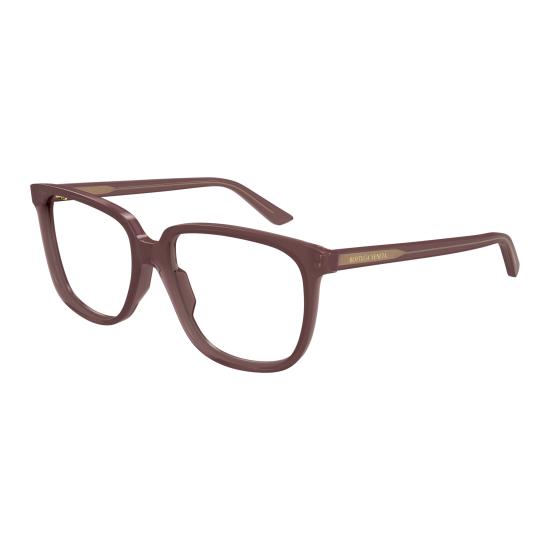 25FW 보테가베네타 안경 BV1315O 005 BURGUNDY BURGUNDY TRANSPARENT - BOTTEGA VENETA