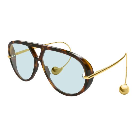 25FW 보테가베네타 선글라스 BV1273S 007 HAVANA GOLD GREEN