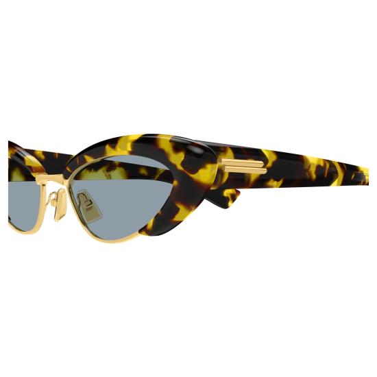 25FW 보테가베네타 선글라스 BV1387S 002 HAVANA HAVANA BLUE - BOTTEGA VENETA