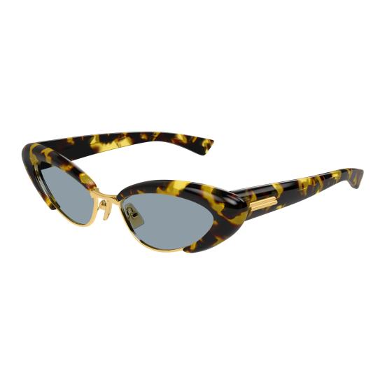 25FW 보테가베네타 선글라스 BV1387S 002 HAVANA HAVANA BLUE - BOTTEGA VENETA