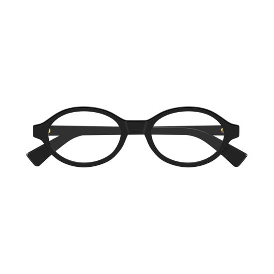 25FW 보테가베네타 안경 BV1367O 001 BLACK BLACK TRANSPARENT - BOTTEGA VENETA
