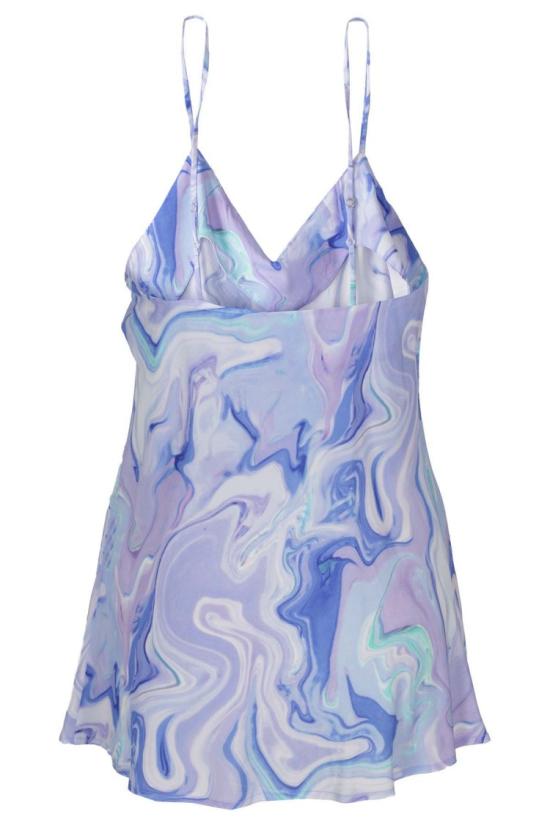  비씨비지막스아즈리아 민소매 티셔츠 SRT239VI11 092 Blue - BCBG MAX AZRIA