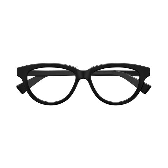 25FW 보테가베네타 안경 BV1366O 001 BLACK BLACK TRANSPARENT - BOTTEGA VENETA