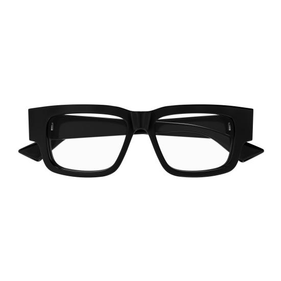 25FW 보테가베네타 안경 BV1280O 001 BLACK GREY TRANSPARENT - BOTTEGA VENETA