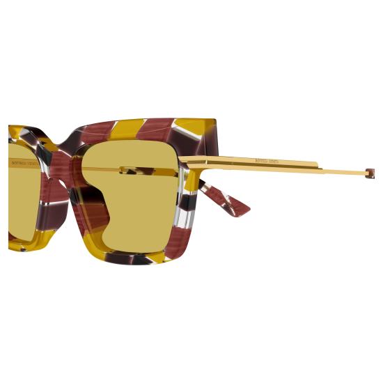 25FW 보테가베네타 선글라스 BV1242S 005 MULTICOLOR GOLD YELLOW - BOTTEGA VENETA