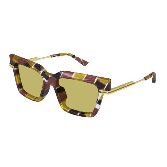 25FW 보테가베네타 선글라스 BV1242S 005 MULTICOLOR GOLD YELLOW