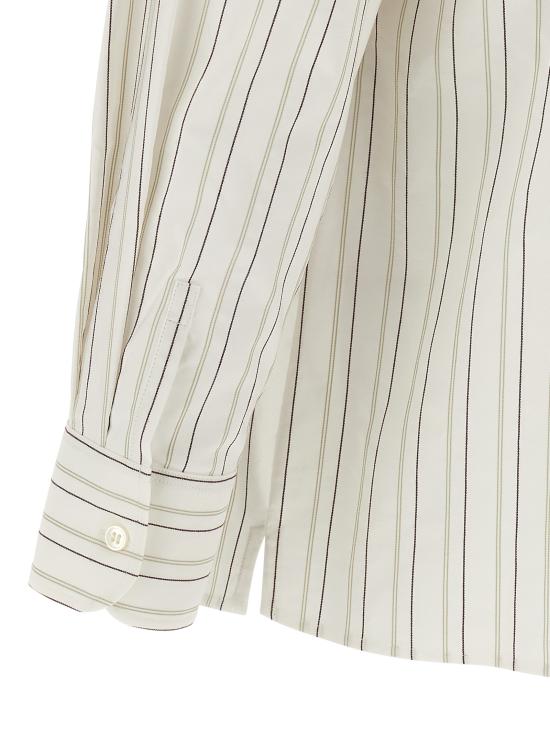 25FW 생로랑 긴팔 셔츠 848033Y7K191332 White - SAINT LAURENT