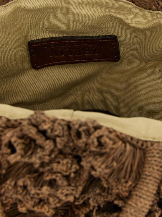 26SS 이벨리브 토트백 CORALDARKTEA Brown - IBELIV