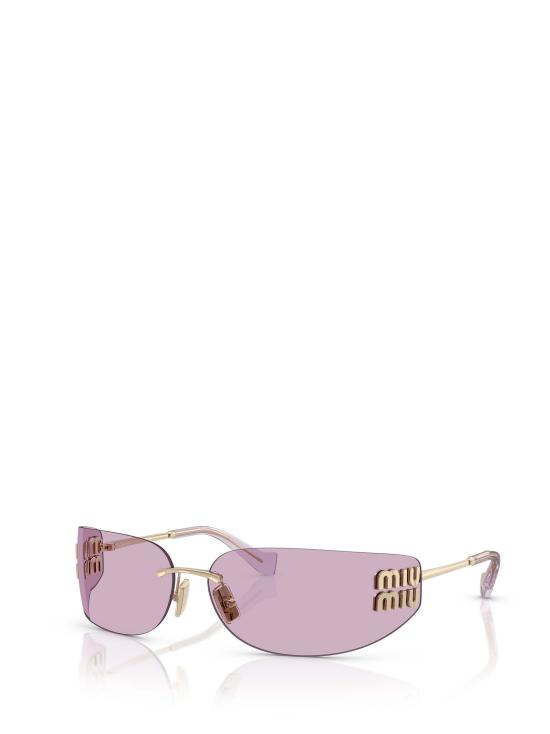 26FW 미우미우 선글라스 MU A51S ZVN90O PALE GOLD - MIU MIU