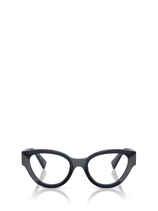 26FW 미우미우 안경 MU 01VV 08Q1O1 BLUE TRANSPARENT