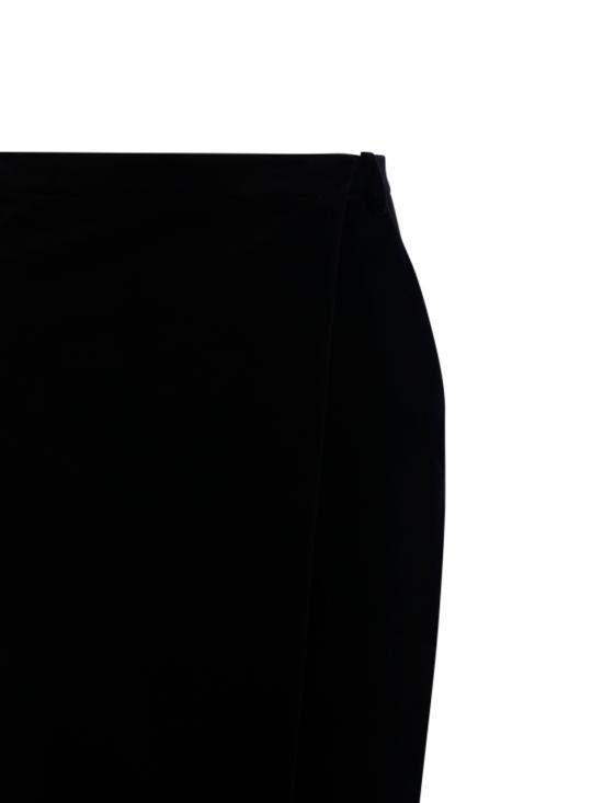 25FW 생로랑 미디 스커트 826769 Y580T 1000 NOIR - SAINT LAURENT