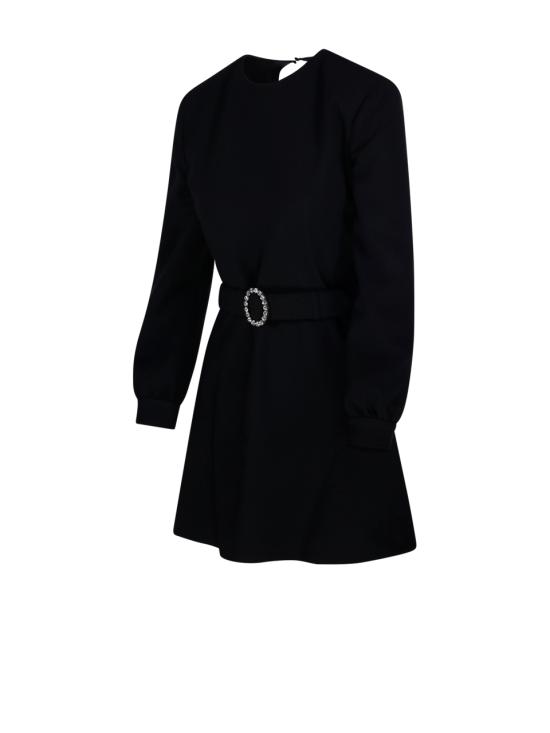 25FW 생로랑 숏 원피스 819619 Y012W 1000 NOIR - SAINT LAURENT