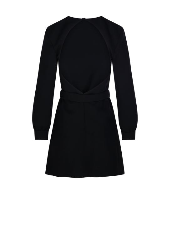 25FW 생로랑 숏 원피스 819619 Y012W 1000 NOIR - SAINT LAURENT