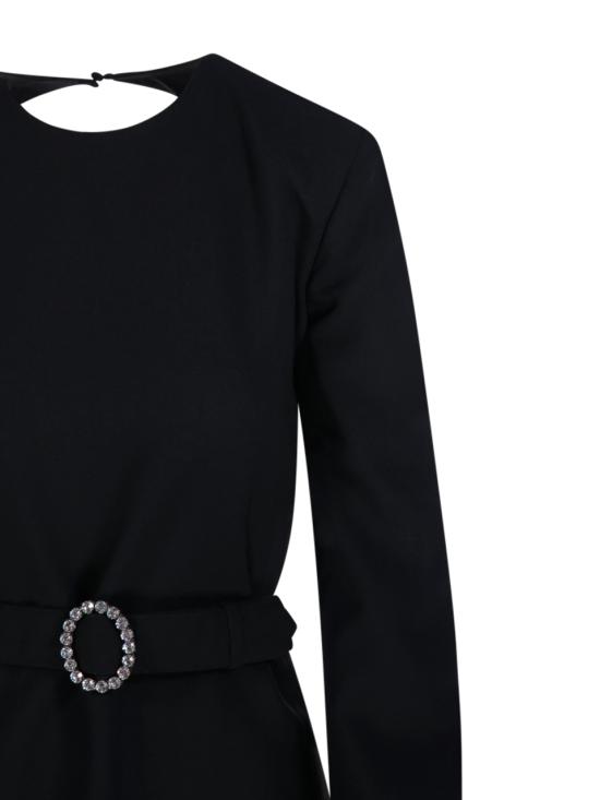 25FW 생로랑 숏 원피스 819619 Y012W 1000 NOIR - SAINT LAURENT