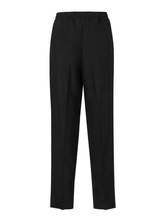 25FW 발렌티노 가라바니 스트레이트 팬츠 VRBN31AV50NO Black - VALENTINO GARAVANI