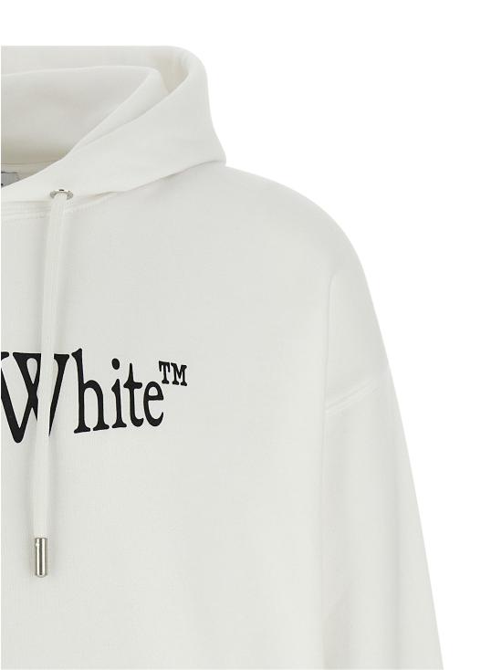 25FW 오프화이트 긴팔 티셔츠 OMBB085F25FLE00J01100110 - OFF WHITE