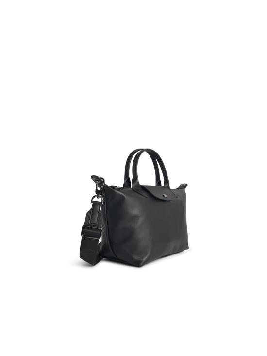 26FW 롱샴 르 플리아쥬 엑스트라 S 토트백 L1512987001 Black - LONGCHAMP