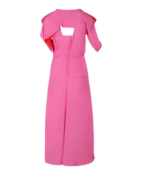  보테가베네타 롱 원피스 631461 VKUG0 5061 36 Pink - BOTTEGA VENETA