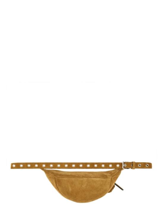  발렌티노 가라바니 넬코트 스웨이드 벨트백 6Y2B0D08CMC RDX Brown - VALENTINO GARAVANI