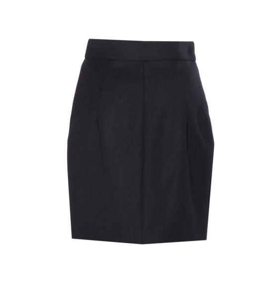 25FW 엘리자베타프랜치 숏 스커트 GO12656E2110 Black - ELISABETTA FRANCHI