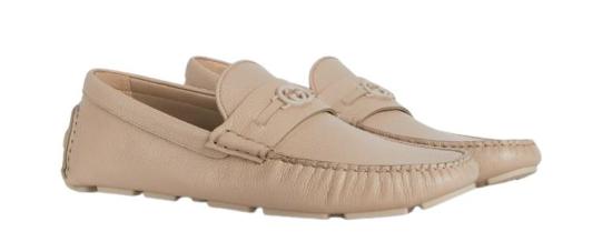 25SS 구찌 헤벨 인터로킹 G 드라이버 로퍼 820658AAEFR9511 Beige - GUCCI